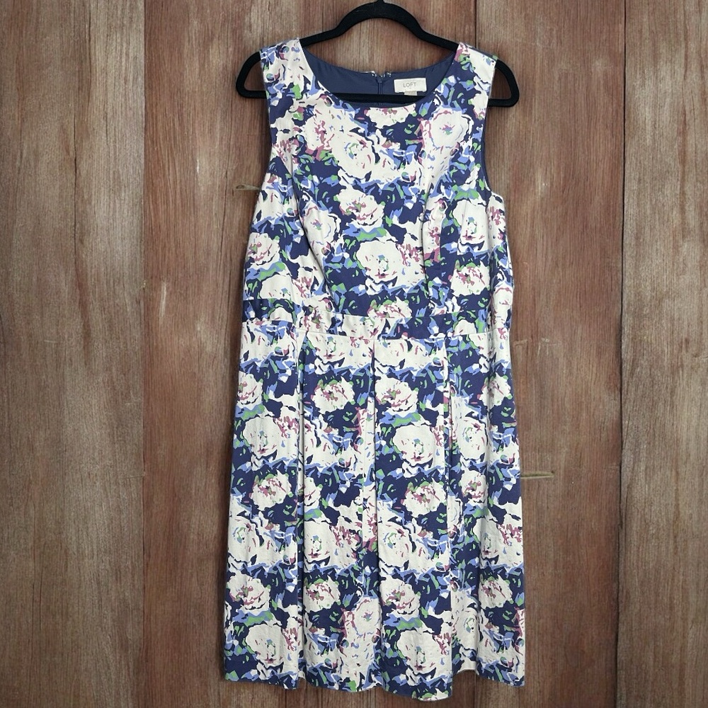 Ann Taylor LOFT SZ 16 Floral dress